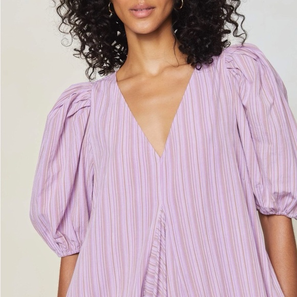 Christy Dawn Ellie Dress in Lavender Crinkle - Picture 6 of 9